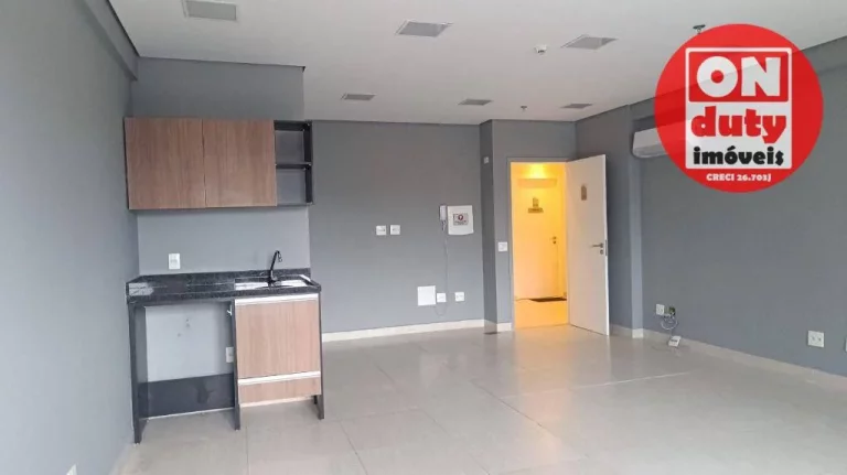 Imagem Sala para alugar, 42 m² por R$ 3.600,00/mês - Vila Matias - Santos/SP