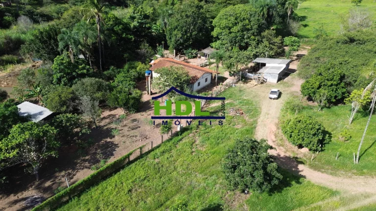 Imagem Chácara Top 4 Tanques de peixes 100 Kms de GoiâniaSão 4,3 alqs Casa simples, com pomar com muita ...