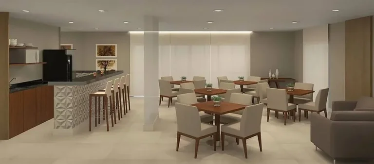 Imagem APARTAMENTO COM 54.25 m² - AVIAÇÃO - PRAIA GRANDE SP