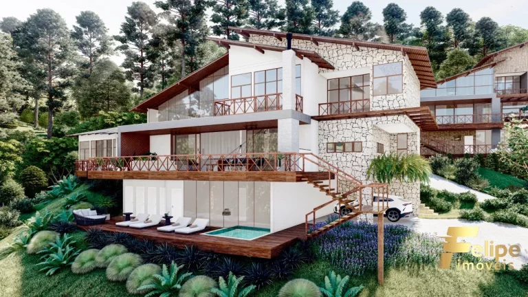 Imagem CASA DE ALTO PADRÃO EM DOMINGOS MARTINS COM 4 SUÍTES!!