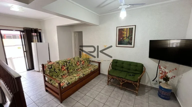 Imagem Cobertura Duplex Praia Grande em Ubatuba-SP com 3 dormitórios,sendo 2 suítes,varanda gourmet com churrasqueira,2 vagas de garagem