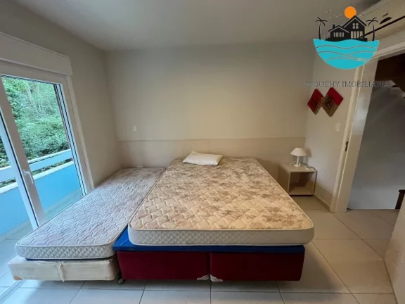 Imagem Aluguel em Juquehy, Venda - Casa em condomínio, 350 metros da praia, piscina privativa, - Acomodação 10 pessoas | Juquehy Imobiliária
