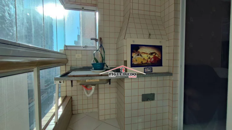Imagem Apartamento à venda, 43 m² por R$ 340.000,00 - Aviação - Praia Grande/SP