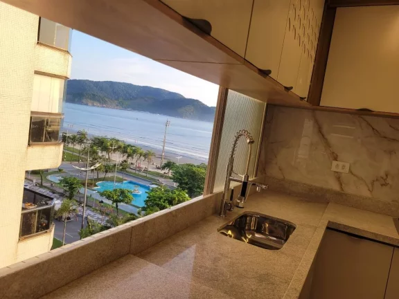 Imagem Excelente apartamento à venda, no bairro Aparecida em Santos!