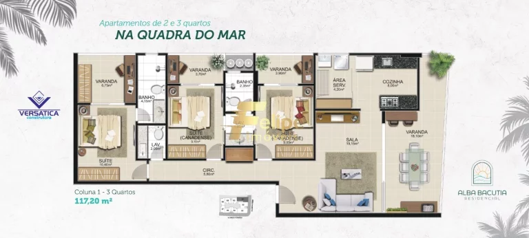 Imagem Lançamento na Enseada Azul: Alba Bacutia Residencial