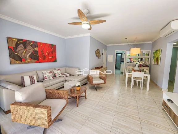 Imagem Apartamento à venda e Locação Anual com 3 Dormitórios 109m² 2 Vagas - Riviera de São Lourenço - Bertioga S/P