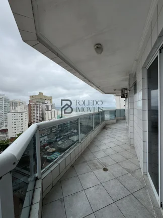 Imagem Apartamento Vista Mar com 3 Dormitórios com suítes no bairro Ocian - Praia Grande