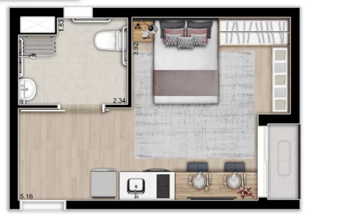 Imagem APARTAMENTO RESIDENCIAL em São Paulo - SP, Jardim Guedala