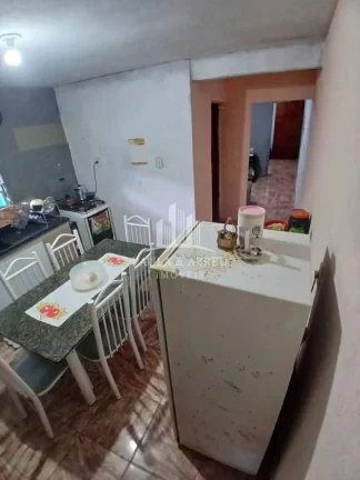 Imagem Casa Térrea 150m², Escritura, 2 Dormitórios, sala, cozinha e banheiro, 2 Vagas no Jardim Caçula, Ribeirão Pires-SP
