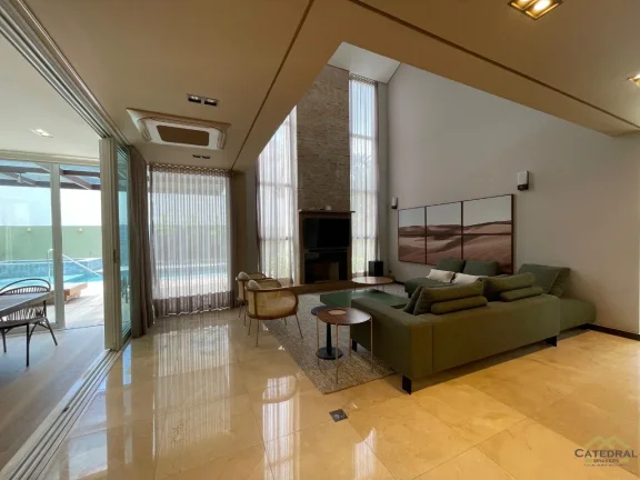 Imagem Casa Mobiliada em condomínio fechado Veduta Rossa com 330m2 com 4 suítes em Jundiaí - SP