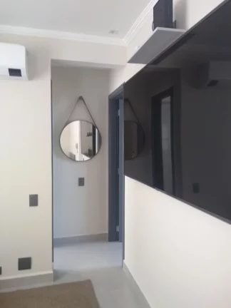 Imagem Apartamento frente ao mar região nobre da cidade com 01 suíte em Santos