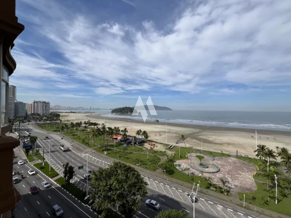Imagem Apartamento frente mar com 4 Quartos 3 Vagas à Venda no Itararé - São Vicente/SP