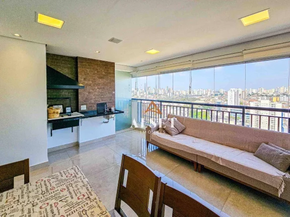 Imagem Apartamento no Belém com 3 dormitórios e varanda gourmet