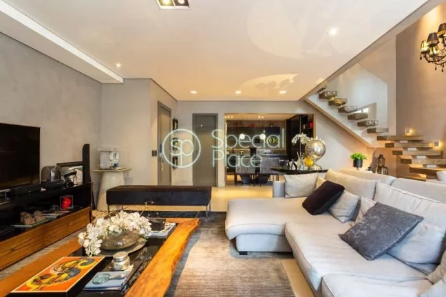 Imagem Ótimo apartamento duplex em Moema Pássaros, totalmente reformado e mobiliado. - Área: 163,00m² -...