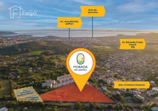 Imagem Apartamentos novos 2 dormitórios no Campo Novo