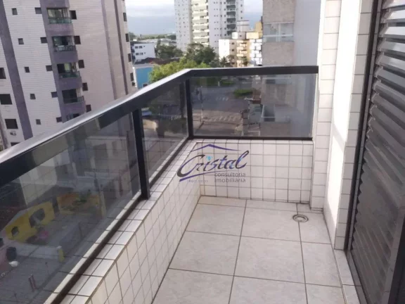 Imagem Apartamento com 2 dormitórios à venda, 70 m² por R$ 450.000,00 - Guilhermina - Praia Grande/SP