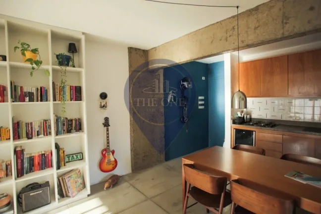 Imagem Apartamento para locação de alto padrão no bairro Sumaré, São Paulo-SP: 1 quarto, 1 suíte, 2 salas, 2 banheiros, 1 vaga, 63m².