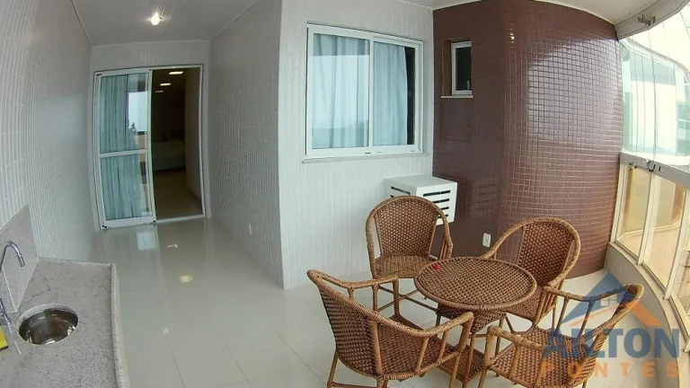 Imagem Apartamento Frente p/ Mar com 4 Suítes à Venda na Praia do Morro - Guarapari/ES