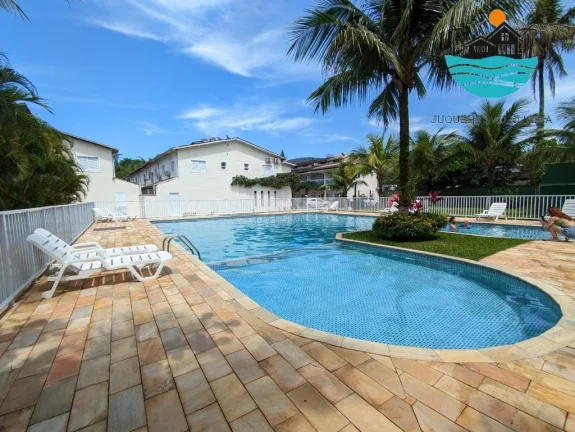 Imagem Aluguel Juquehy Anual - 3 quartos, sendo uma suíte, 01 vaga de auto, mezanino, cond. com piscina, churrasqueiras, 400m da praia | Juquehy Imobiliária