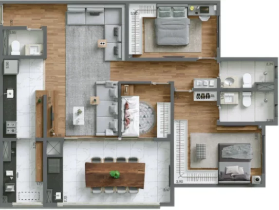 Imagem APARTAMENTO RESIDENCIAL em São Paulo - SP, Alto do Ipiranga