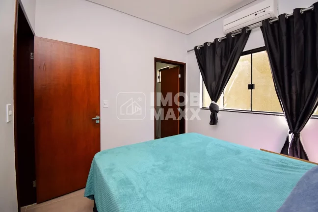Imagem Venda de casa Condomínio Quintas do Santa Barbara 3 quartos suítes casa moderna nova espaço gourmet com parrilha churrasqueira