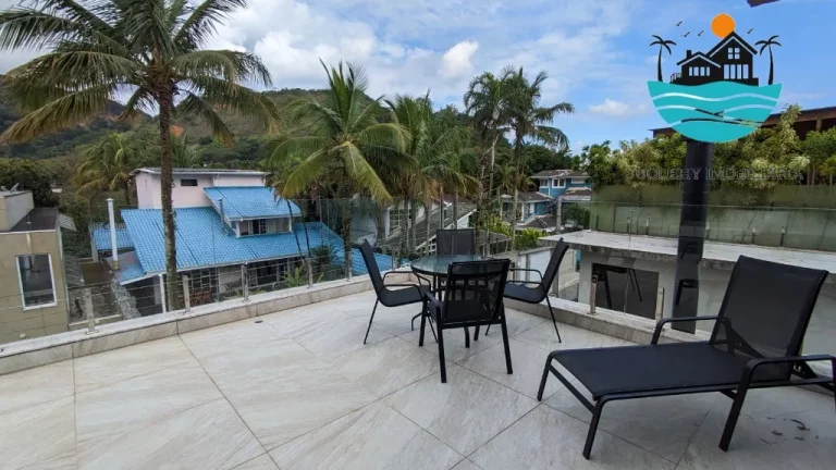 Imagem Casas Juquehy Alugar - Casa com 4 quartos, a 150M da praia, piscina privativa, área gourmet - máx.10 pessoas | Juquehy Imobiliária