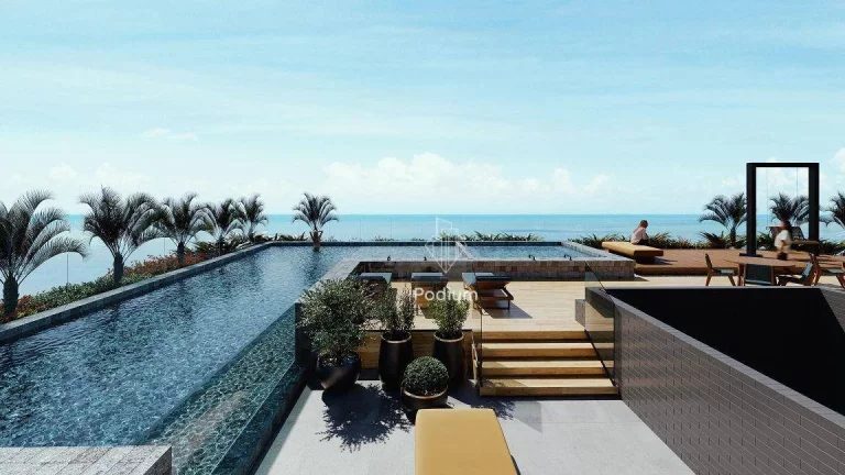 Imagem Flats com excelente localização e área de lazer completa na cobertura a 130m da praia do Bessa / Jardim Oceania - FL0325