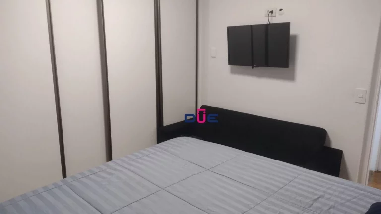 Imagem 1 dormitório reformado e mobiliado a 1 quadra da praia – Aparecida, Santos