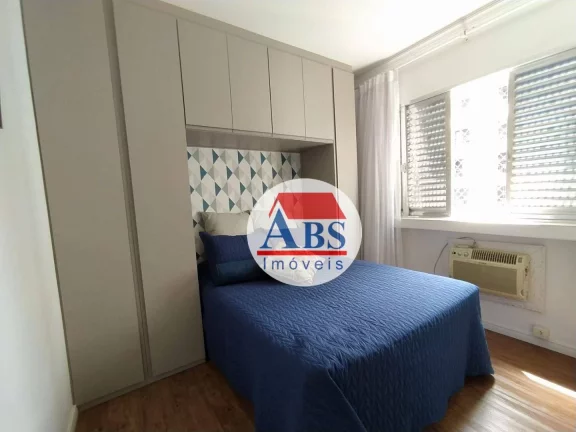 Imagem Apartamento com 2 dormitórios à venda, 68 m² por R$ 485.000,00 - Pompéia - Santos/SP