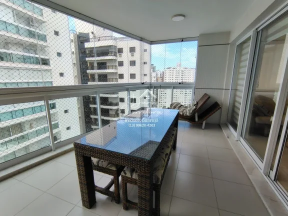 Imagem Apartamento de 3 quartos e 2 vagas na Vila Alzira, Guarujá-SP: espaço e conforto em 118m²!