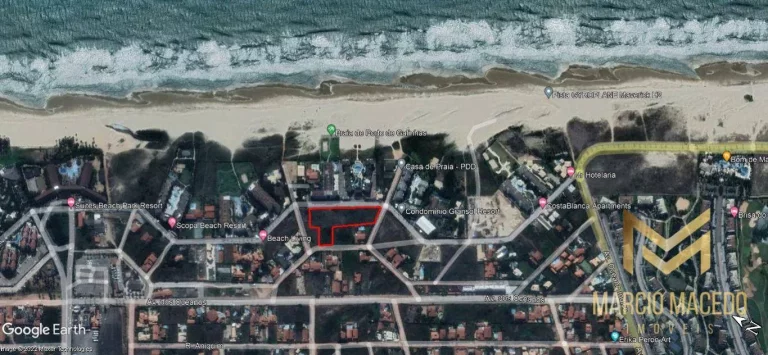 Imagem Terreno à venda, 7109 m² por R$ 6.300.000,00 - Porto das Dunas - Aquiraz/CE