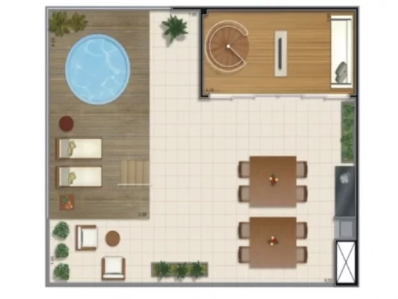 Imagem Apartamento à venda ou locação em São Bernardo do Campo-SP, Baeta Neves: 2 quartos, 1 suíte, 2 banheiros, 2 vagas - 92m²! Condomínio Vida Viva São Bernardo.