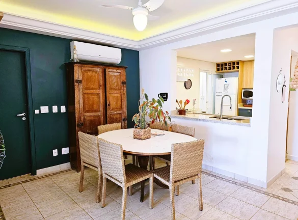 Imagem Venda de Apartamento de Luxo na Riviera de São Lourenço Módulo 02 Bertioga-SP: 3 Quartos, 2 Suítes, 2 Salas, 2 Vagas de Garagem, 110,72m².