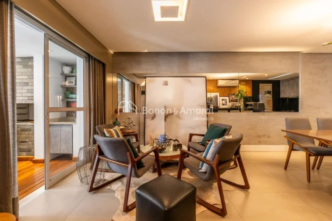 Imagem Apartamento moderno com acabamentos de alto padrão e excelente integração entre os ambientes. Con...