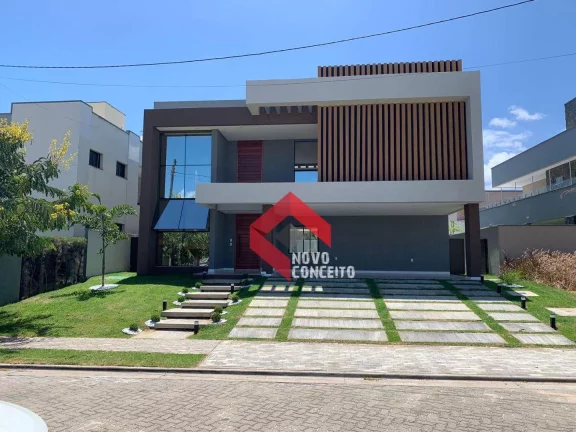 Imagem Casa à venda, 407 m² por R$ 4.100.000,00 - Alphaville Fortaleza - Eusébio/CE