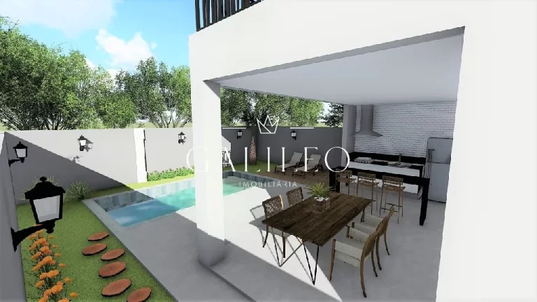 Imagem Casa Sobrado estilo Néo Clássico no Condomínio Reserva Ermida | Jardim Ermida I | Jundiaí | São Paulo