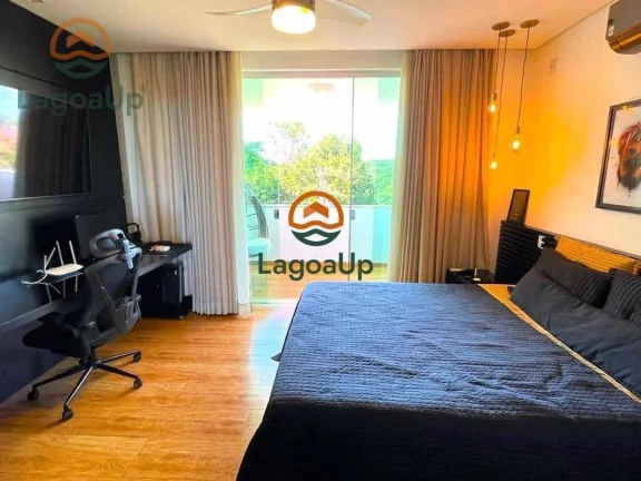 Imagem Casa com 5 dormitórios à venda, 421 m² por R$ 2.990.000,00 - Condomínio Condados da Lagoa - Lagoa Santa/MG