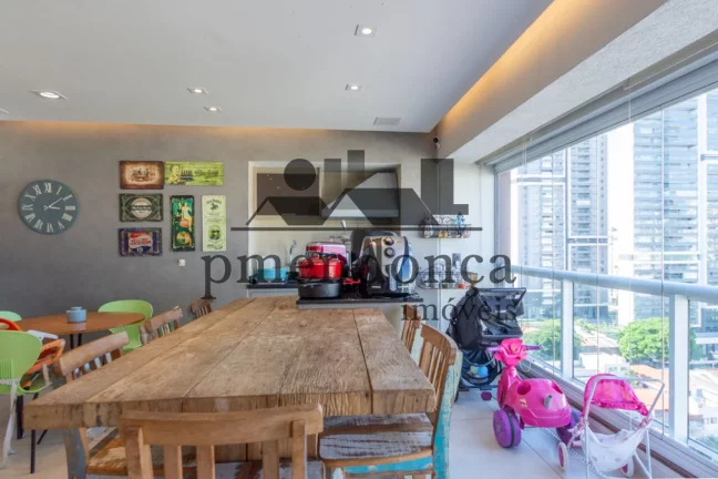 Imagem Apartamento Vila Romana, 3 suites, 3 vagas, lazer, varanda gourmet
