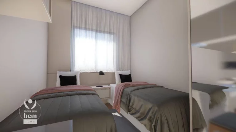 Imagem Apartamento novo com 2 quartos (1 suíte), sacada com churrasqueira à venda por R$ 587.822,80 - Boa Vista - Curitiba/PR
