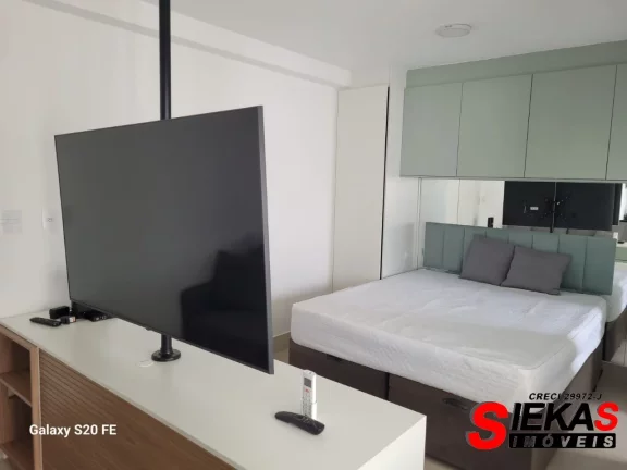 Imagem Apartamento para locação no coração de São Paulo - Tatuapé! 1 quarto, 1 sala, 1 banheiro, 1 vaga de garagem. 46m² de puro conforto!