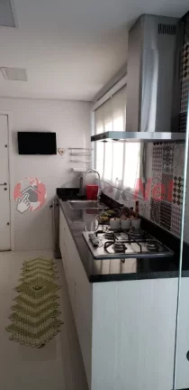 Imagem Lindo apartamento todo mobiliado à venda, de fino acabamento no Centro, São Bernardo do Campo, com 3 suítes, 3 vagas, 155 m².