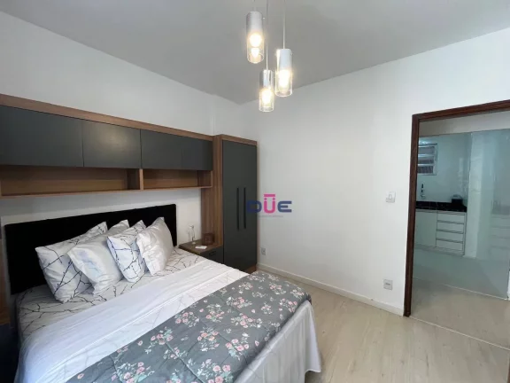 Imagem Apartamento financiável 1 quarto com vista mar. Apto em prédio esquina com a praia. 1 vaga , à venda, 65 m² por R$ 460.000 - José Menino - Santos/SP