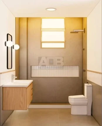Imagem Apartamento reformado em Copacabana, 62m2, 1 quarto, na Rua Santa Clara.