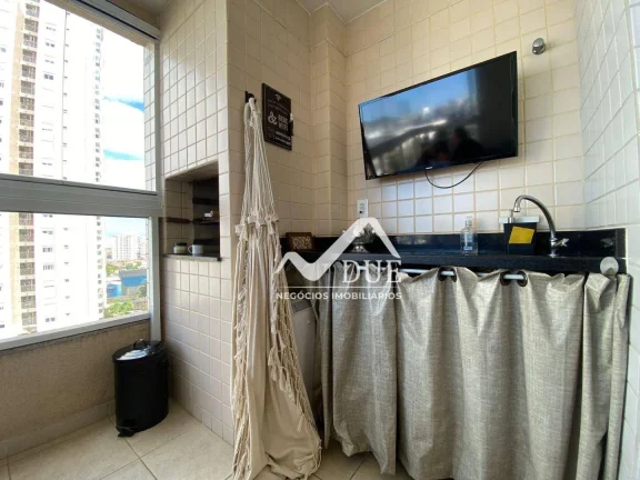 Imagem Apartamento com 3 dormitórios à venda, 92 m² por R$ 850.000,00 - Ponta da Praia - Santos/SP
