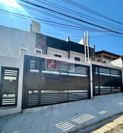 Imagem Sobrado para Locação em Santo André, Jardim Santo Alberto, 2 dormitórios, 2 suítes, 3 banheiros, 1 vaga