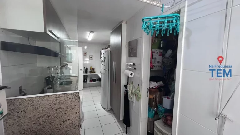 Imagem 3 quartos com 2 vagas na Freguesia de jacarepagua.