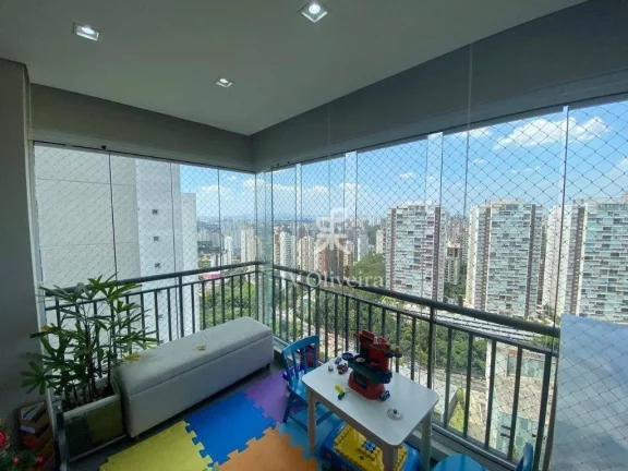 Imagem Apartamento com 3 dormitórios à venda, 129 m² por R$ 1.400.000,00 - Portal do Morumbi - São Paulo/SP