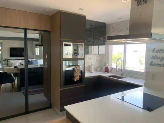 Imagem Apartamento impecável128 m² 3 Dormitórios sendo 3 Suítes Centro Santo André