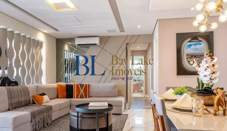 Imagem Apartamento À Venda Com 124M² - Varanda Gourmet!!Giardino San Felipe!!