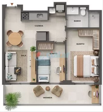 Imagem Garden à venda 1 Quarto 1 Vaga 73.7M Tijuca Rio de Janeiro - RJ | Cores da Tijuca Imagem Garden à venda 1 Quarto 1 Vaga 73.7M Tijuca Rio de Janeiro - RJ | Cores da Tijuca